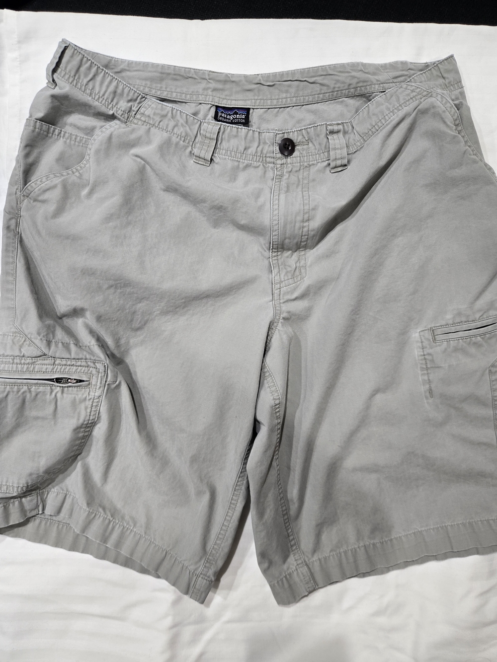 Patagonia Men's Light Gray Cargo Shorts